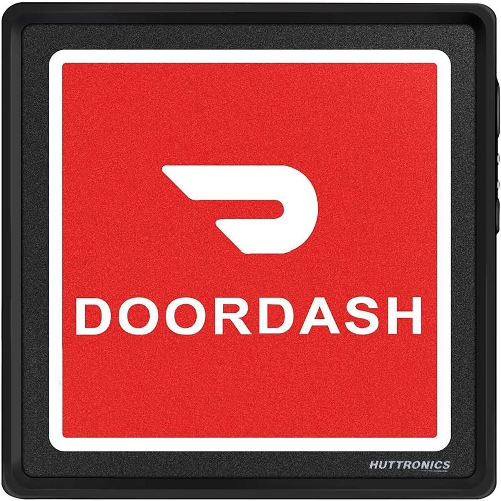 DoorDash Red LED Sign